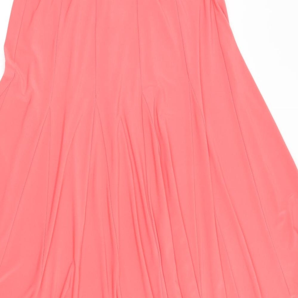 Anthology Womens Pink A-Line Skirt Size 14