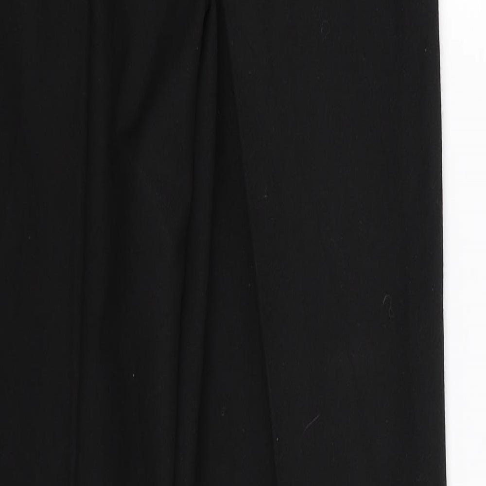 Asaf Womens Black Dress Pants Trousers Size 28 in L28 in