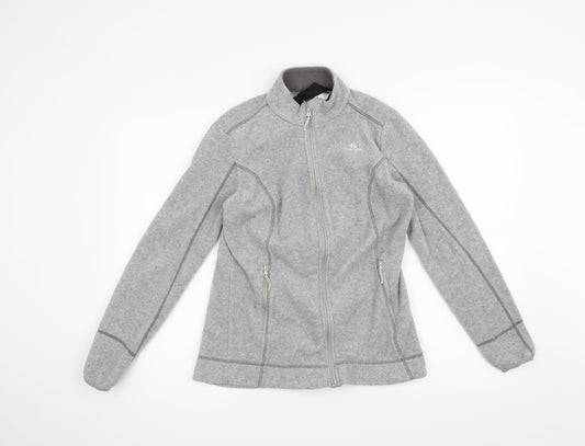 Decathlon Womens Grey Full Zip Sweatshirt Size S