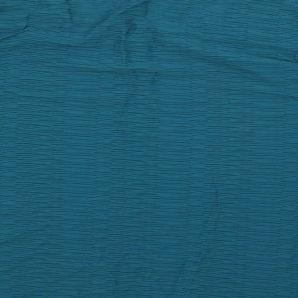 Ann Harvey Womens Blue Basic Blouse Size L