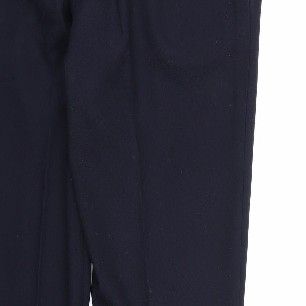 NEXT Mens Blue Rayon Dress Pants Trousers L29 in