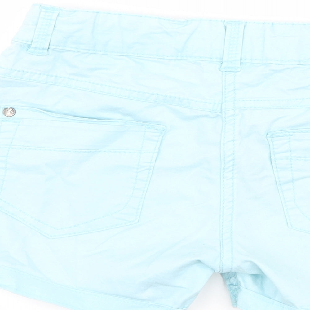 Avenue Girls Black Cargo Shorts Size 10 Years