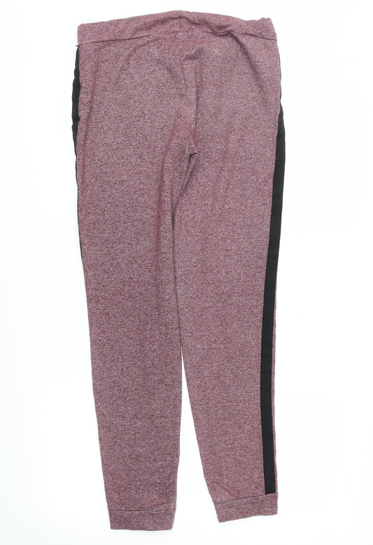 Womens UK Size 8 Atmosphere Regular Fit Sweatpants Red Trousers