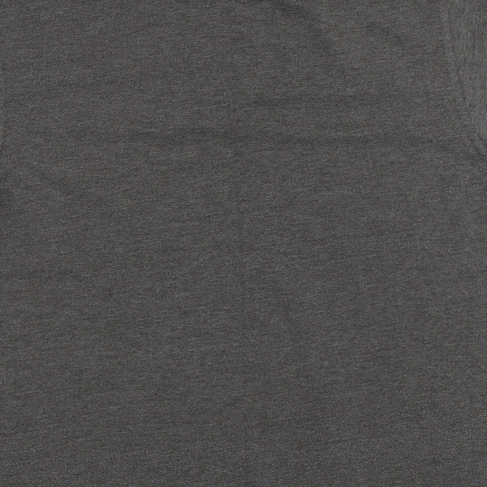 Uneek Mens Grey Polo Size L