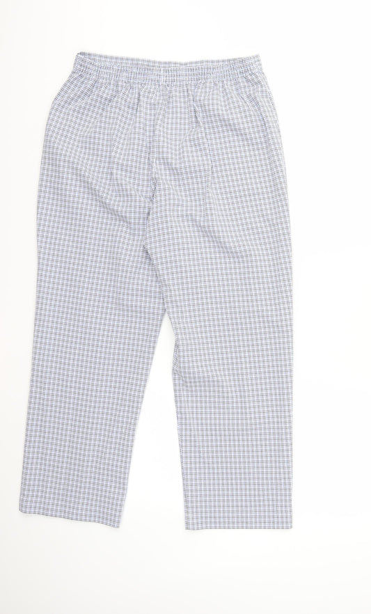Womens UK Size 14 happit Regular Fit Blue Trousers