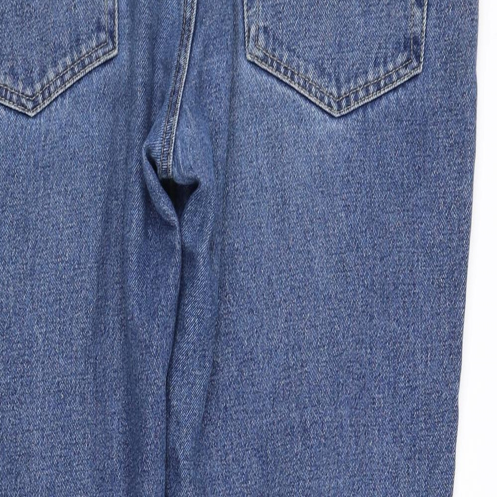 basis Womens Blue Straight Jeans Size 38 in L32 in