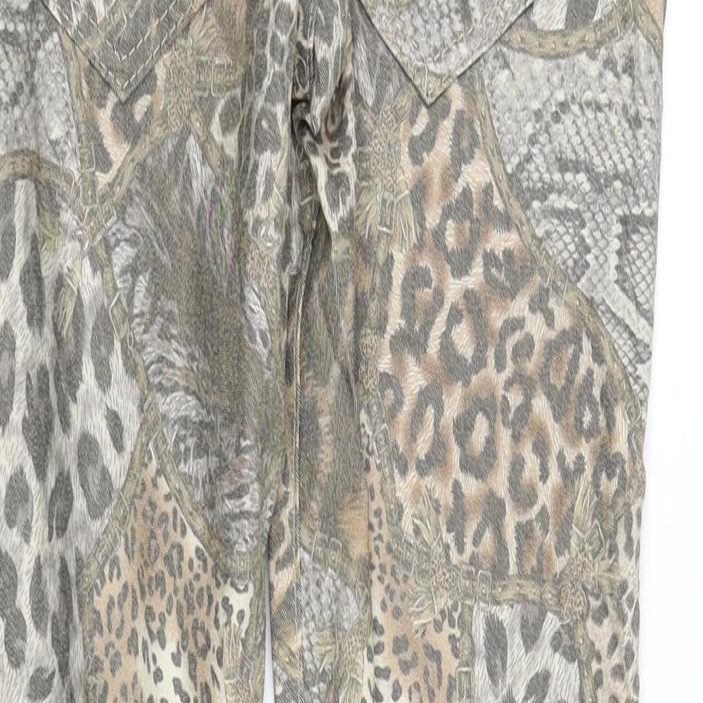 Womens UK Size 40 pre worn Regular Fit Straight Multicoloured Jeans