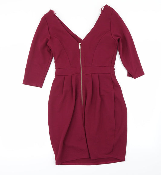 Closet Womens Pink Bodycon Size 12