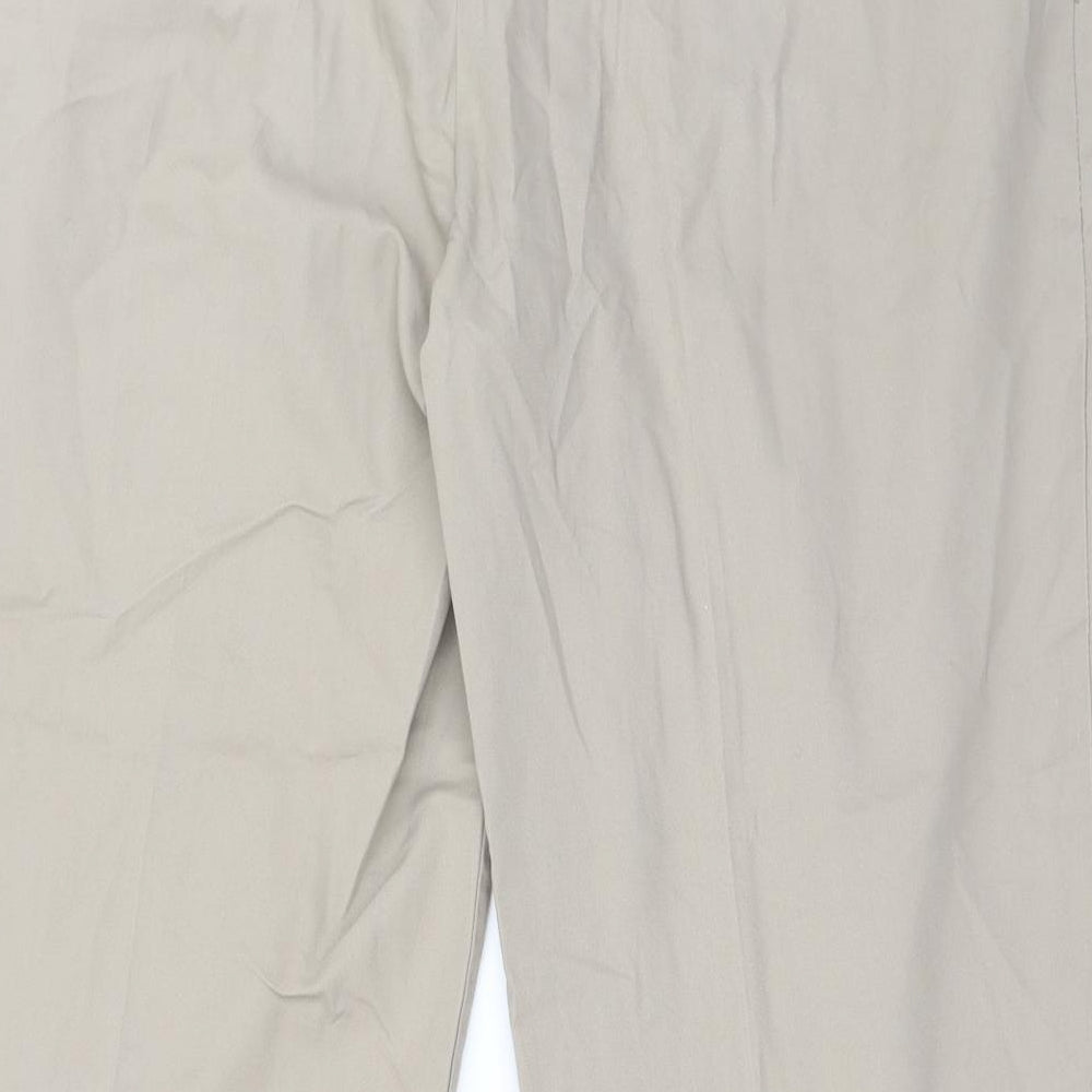 Berkertex Womens Beige Trousers Size 36 in L29 in