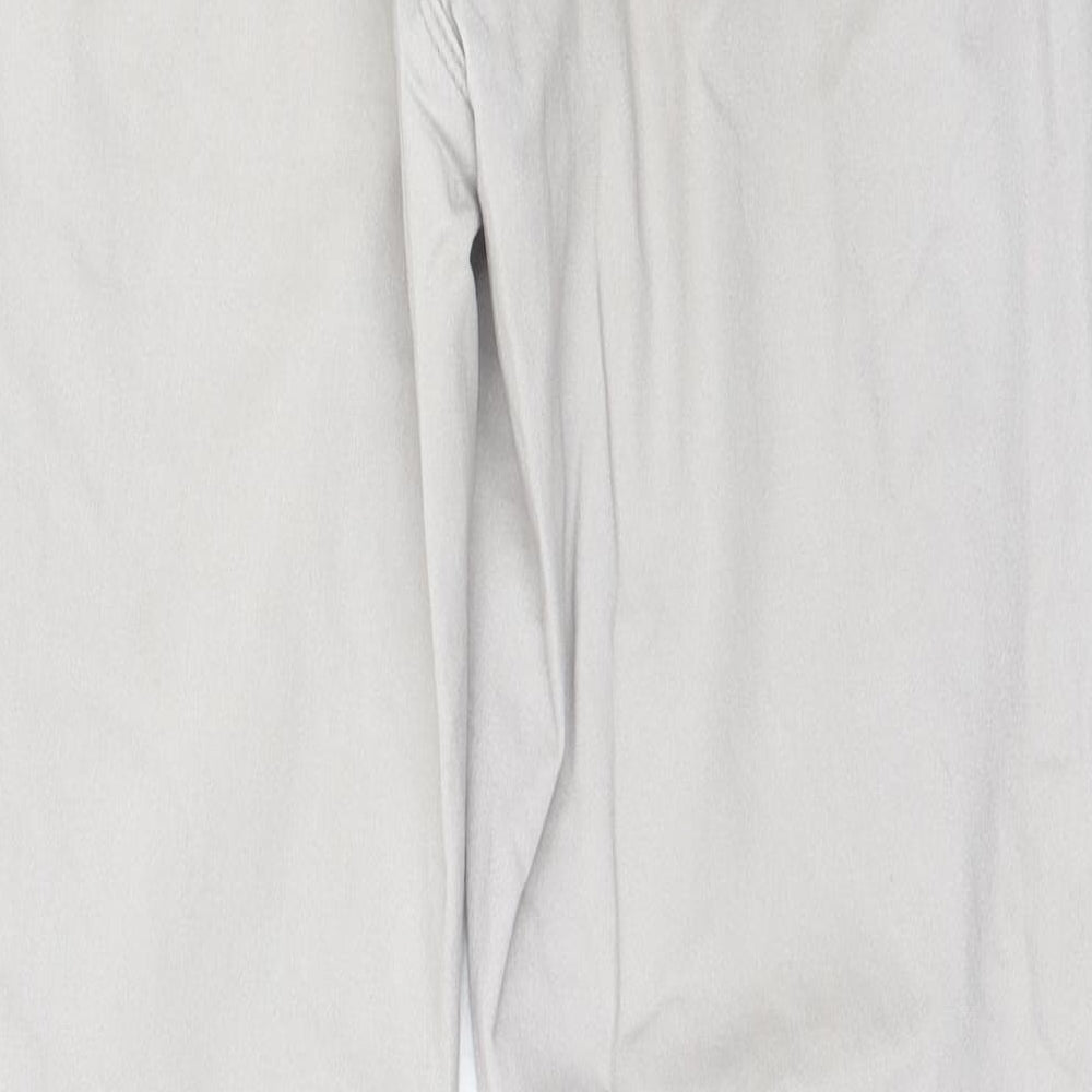 Peacocks Womens Grey   Straight Jeans Size 14 L26 in