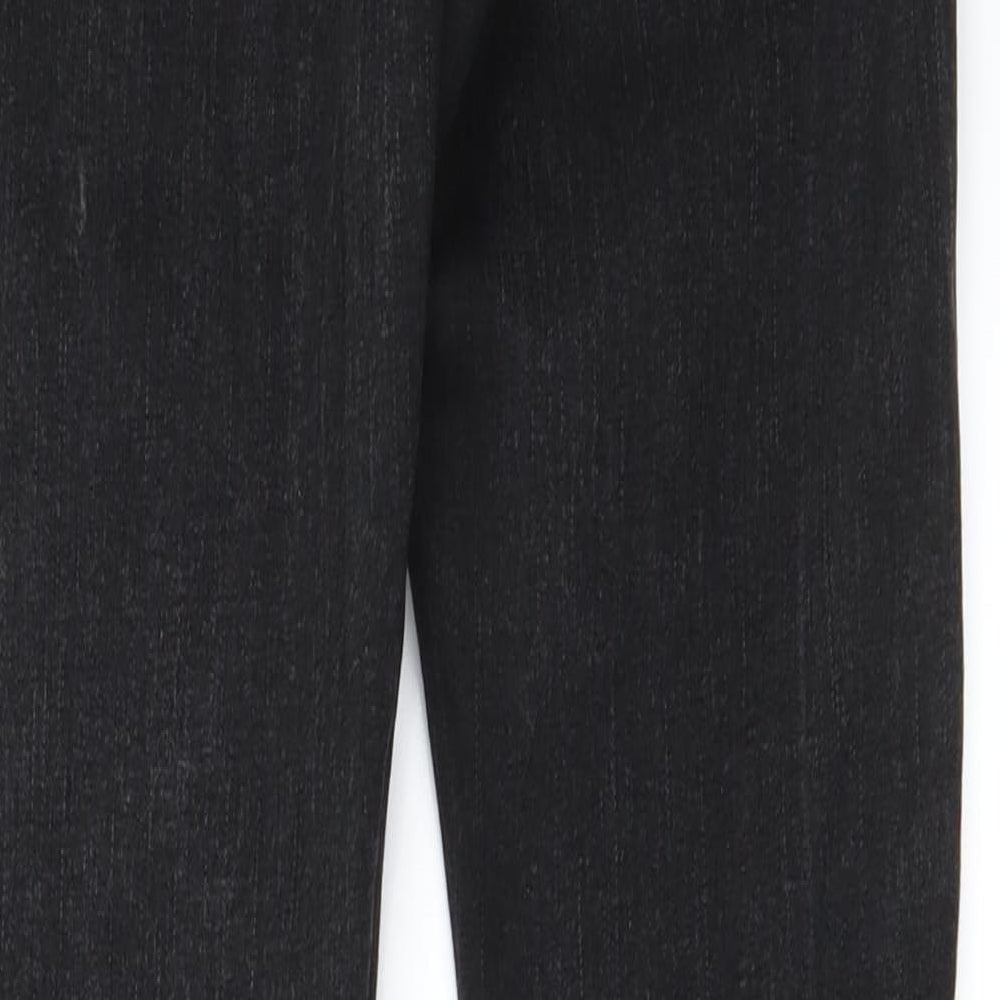 denim co Womens Grey Straight Jeans Size 10 L26 in