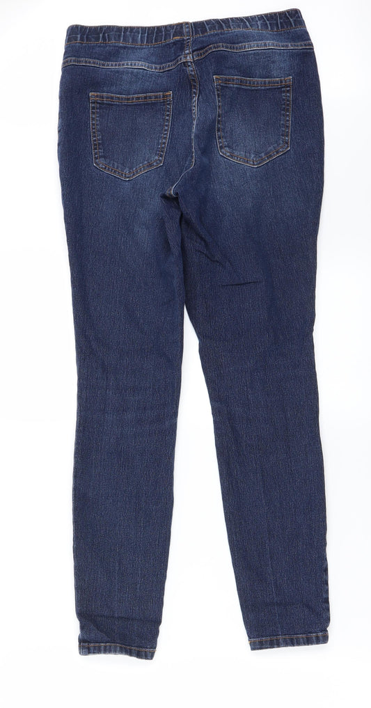 denim co Womens Blue Skinny Jeans Size 28 in L23 in