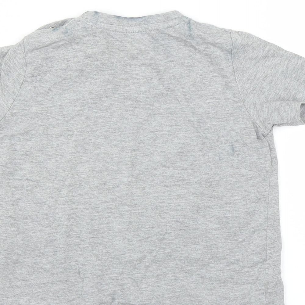 Lupilu Baby Grey Basic T-Shirt Size 12-18 Months - 12-24 months