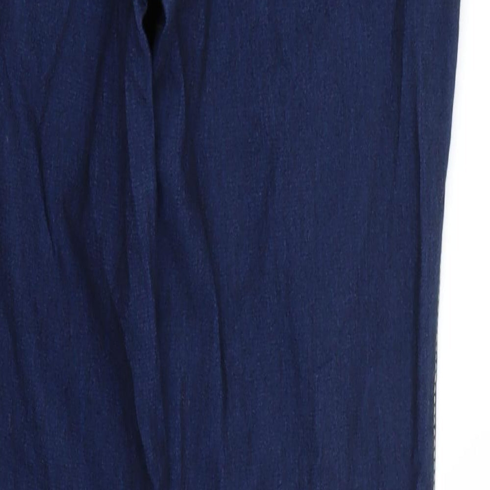 Denim & Co. Womens Blue Skinny Jeans Size 10 L34 in