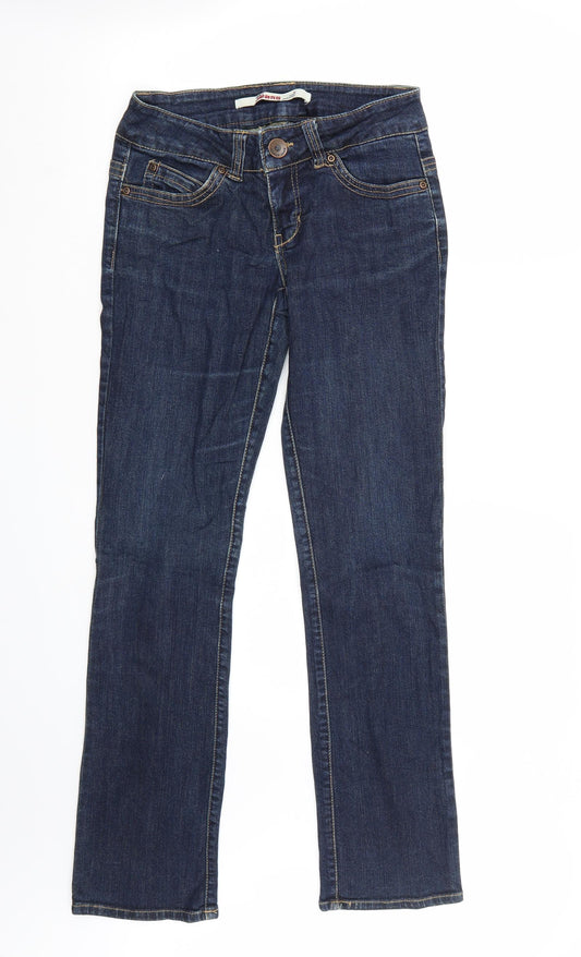 Womens UK Size 36 Only Regular Fit Straight Blue Jeans