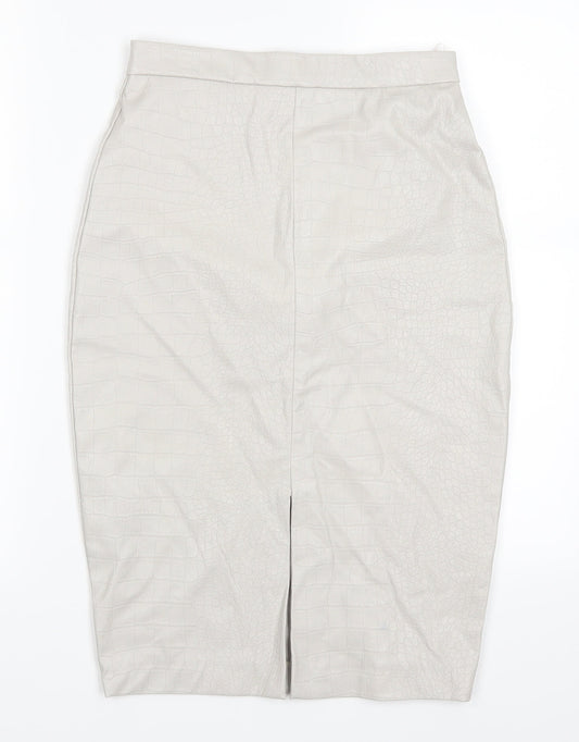 Lipsy Womens Grey Skort Skirt Size 6