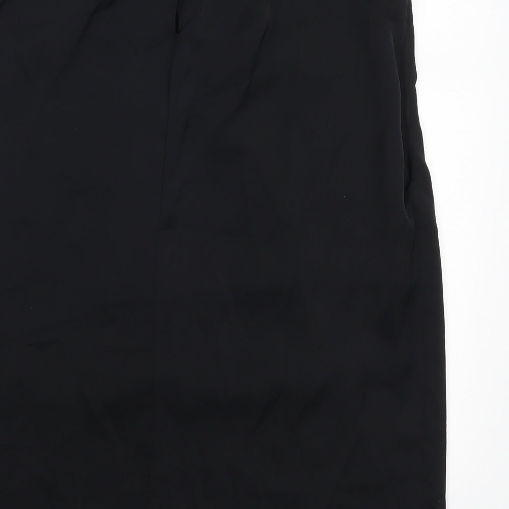 AX Paris Womens Black Basic Tank Size 8