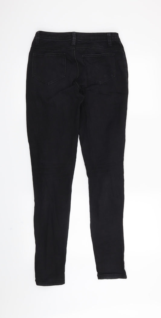 Denim & Co. Womens Black Skinny Jeans Size 8 L29 in