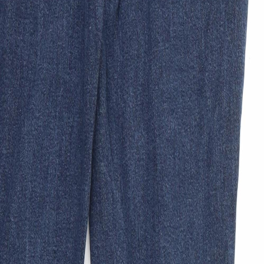 Womens UK Size 27 in Up Fashion Regular Fit Skinny Blue Jeans