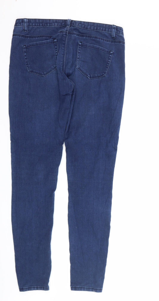 denim co Womens Blue Denim Skinny Jeans Size 10 L30 in