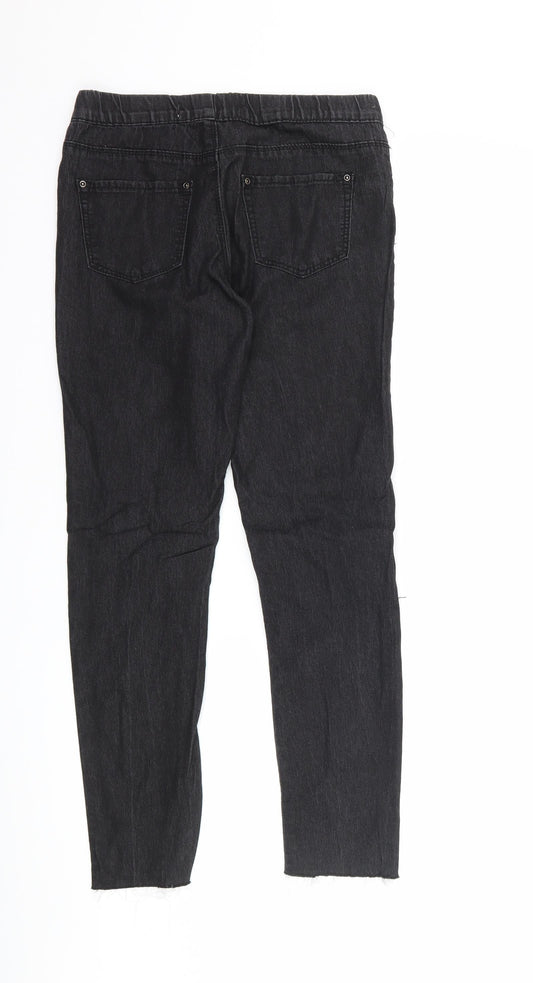 denim co Womens Black Denim Jegging Jeans Size 6 L26 in