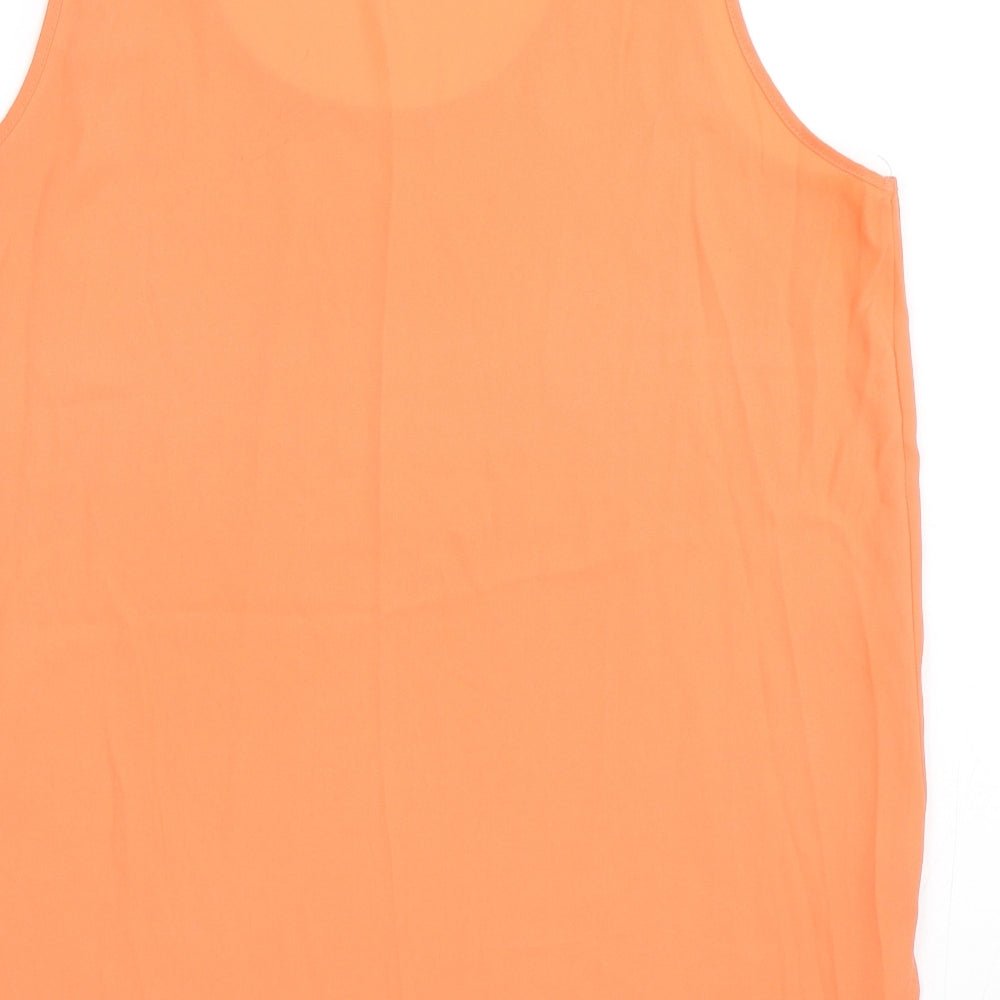 Papaya Womens Orange Camisole T-Shirt Size 12
