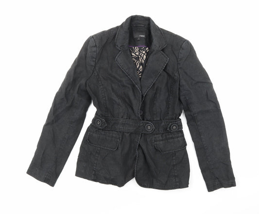 Womens UK Size 8 NEXT Black Jacket