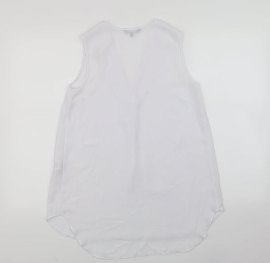 Peacocks Womens White Camisole Tank Size 8