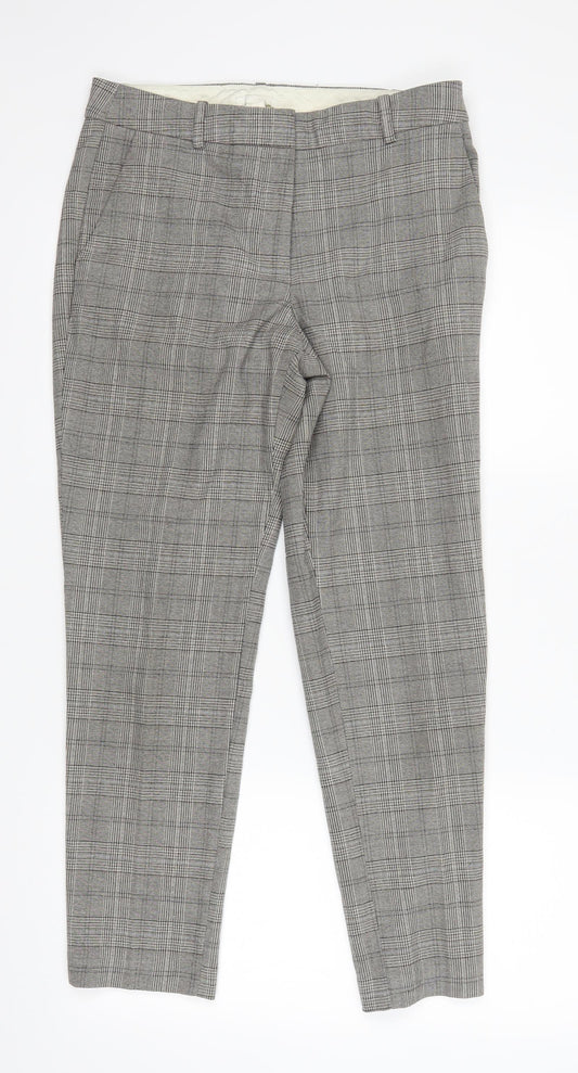 Womens UK Size 38 H&M Regular Fit Brown Trousers