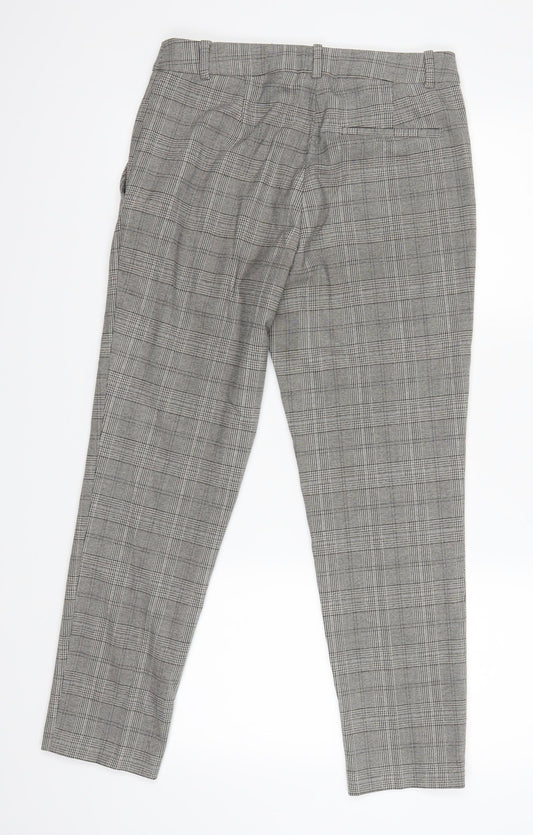 Womens UK Size 38 H&M Regular Fit Brown Trousers