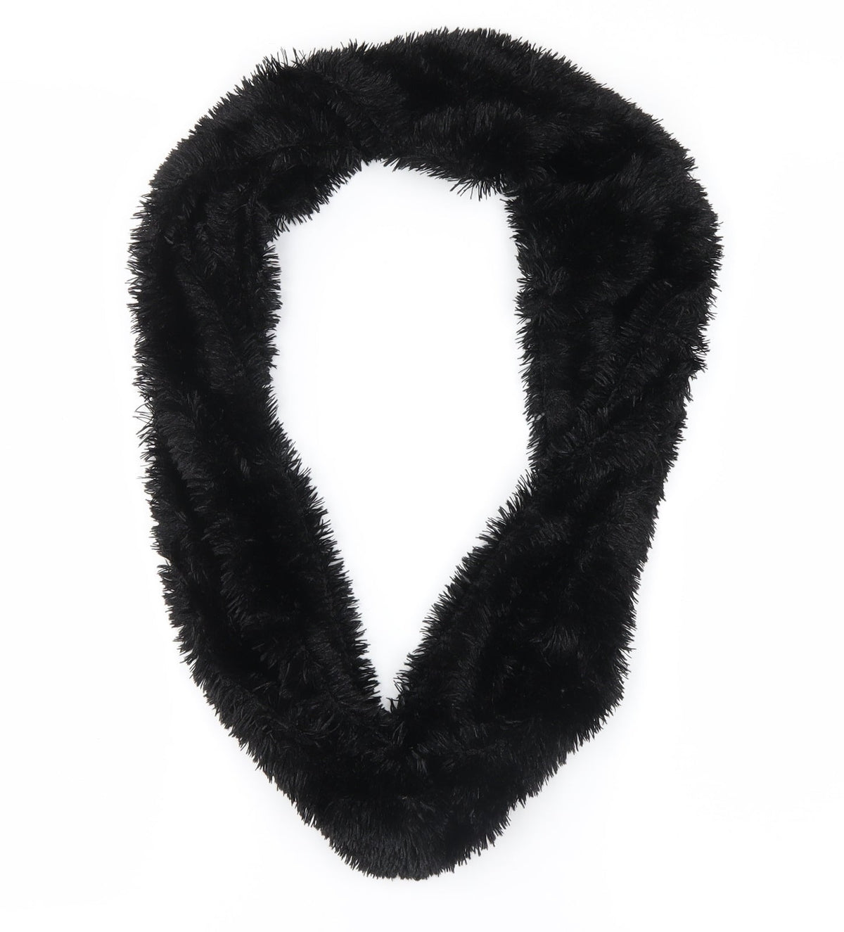 Vintage Womens Black Scarf