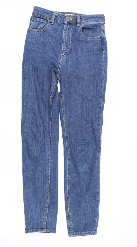 Mens UK Size 25 in ASOS Regular Fit Straight Blue Jeans