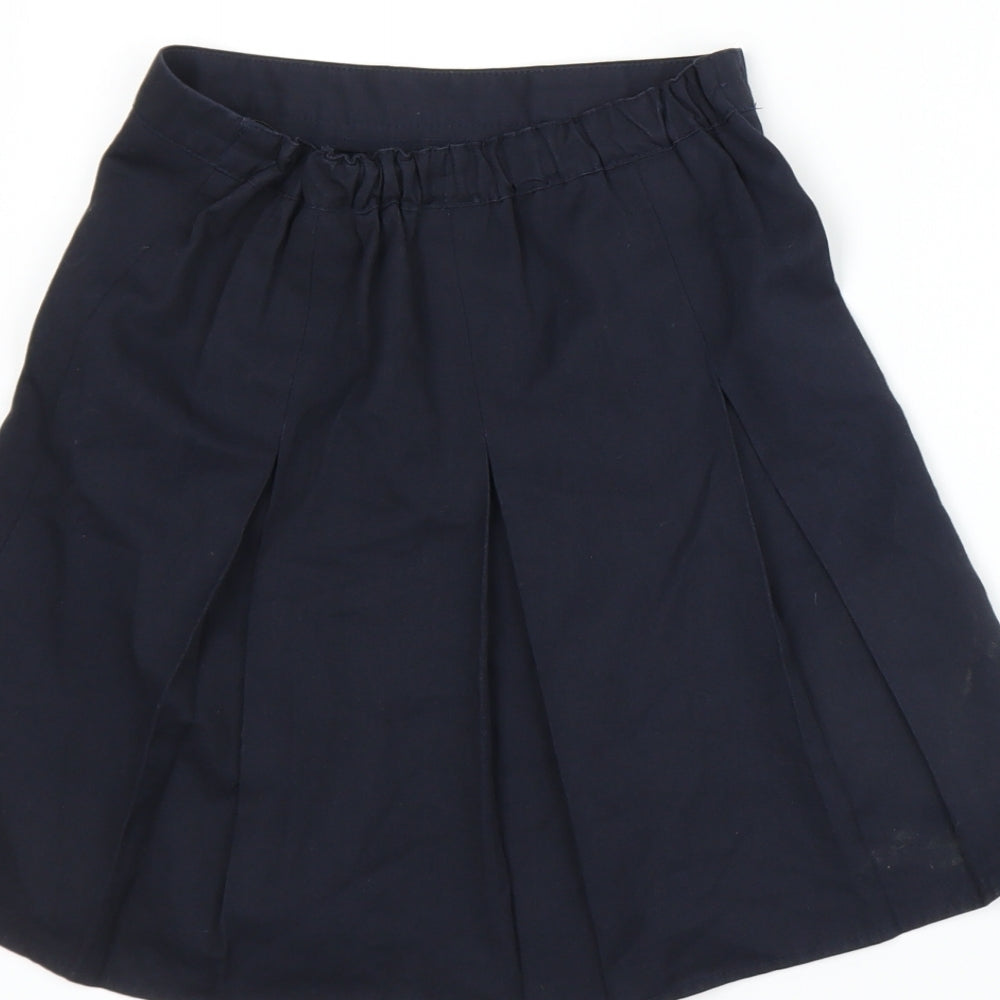 George Girls Blue Pleated Skirt Size 6-7 Years