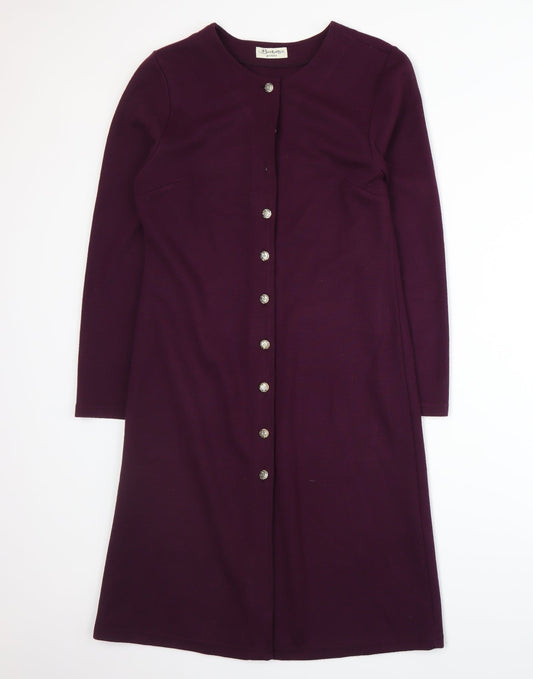 Berkertex Womens Purple Jacket Size 10