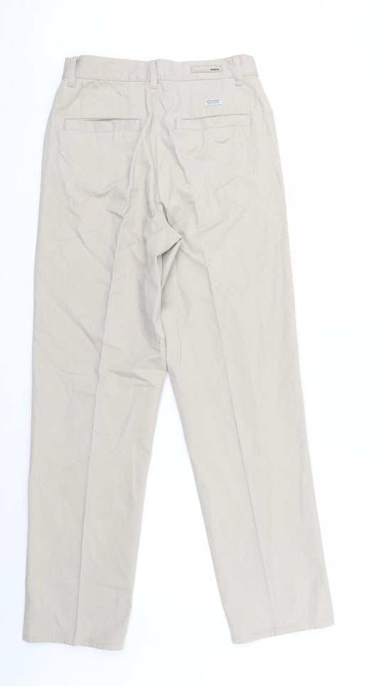 Eisenegger Mens Beige Dress Pants Trousers Size S L31 in
