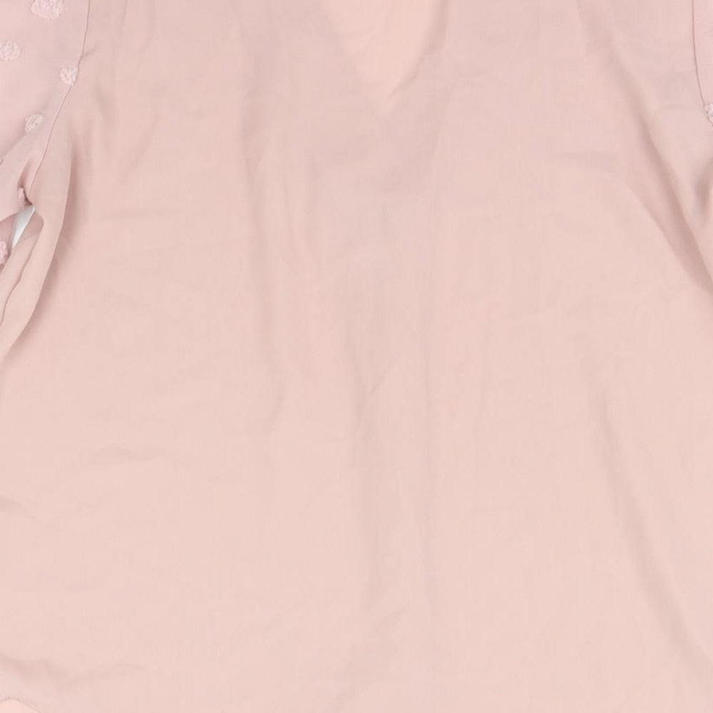 Shein Womens Pink Basic Blouse Size S