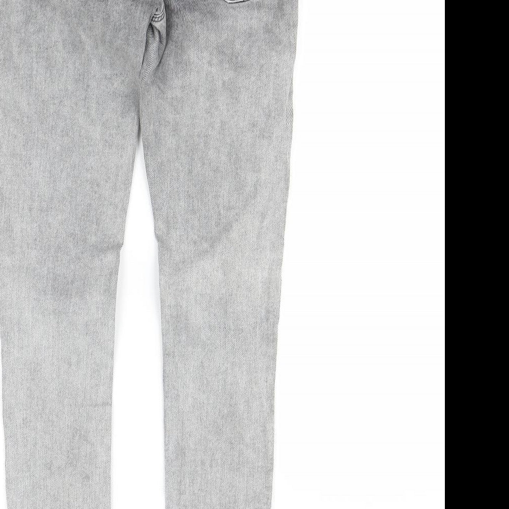 Harper Womens Grey Skinny Jeans Size 8 L30 in