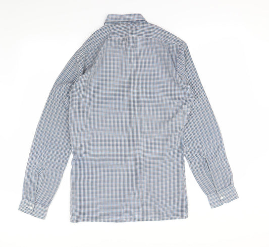 C&A Mens Multicoloured Check Button-Up Size M