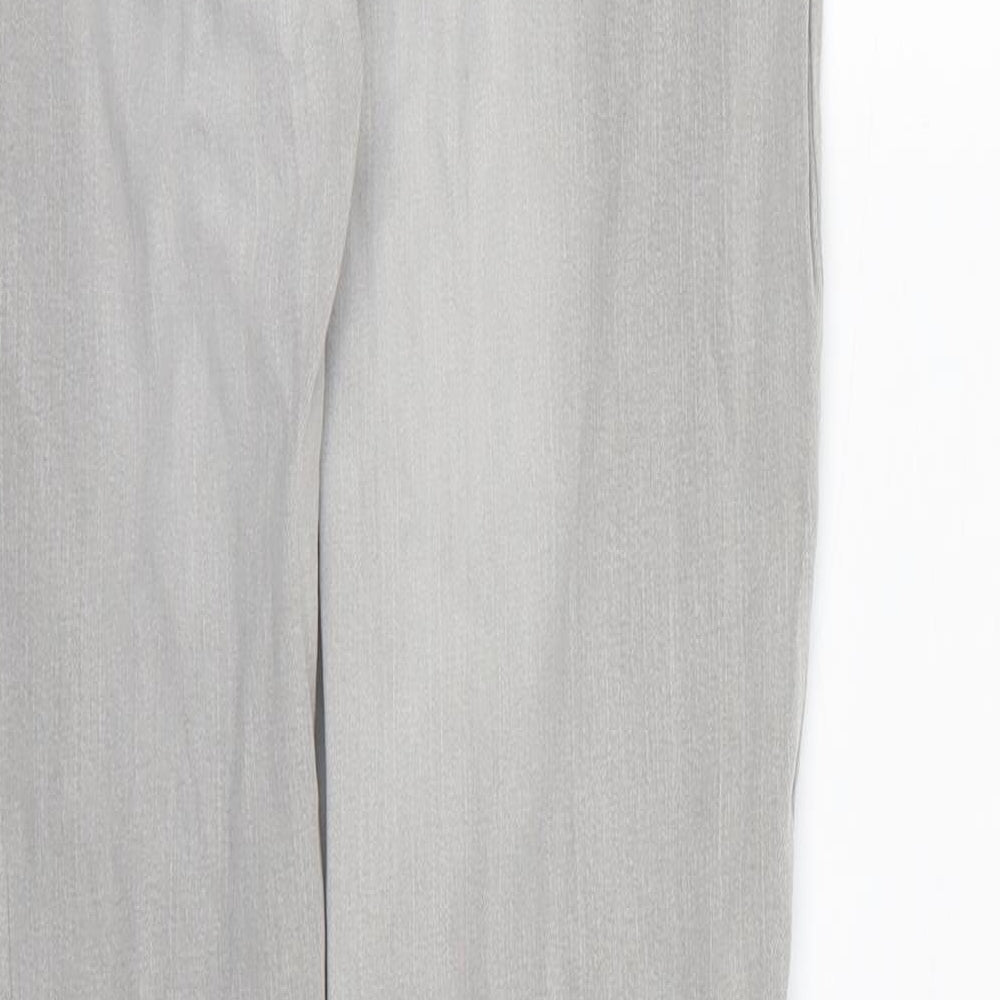 Zara Mens Grey Denim Straight Jeans Size XS L30 in