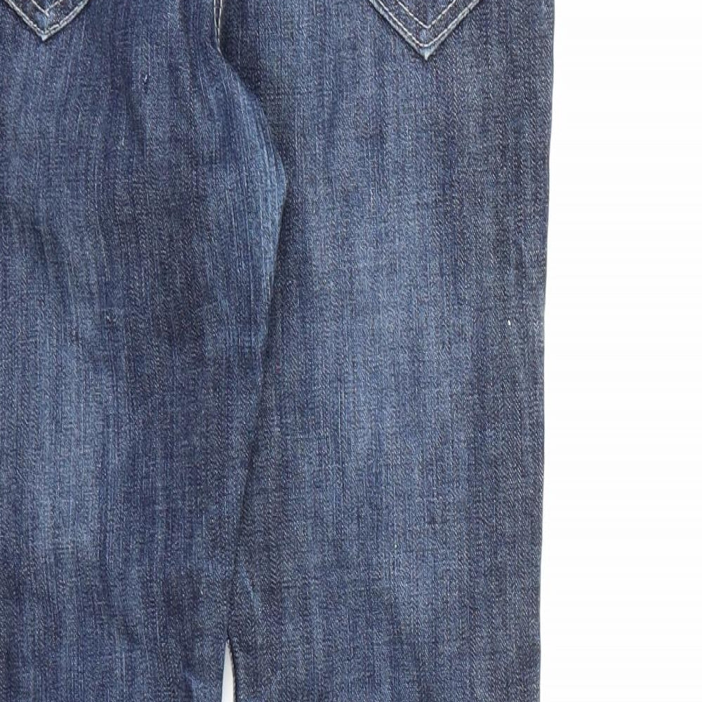 Y.L.H Jeans Girls Blue Denim Skinny Jeans Size 11 Years