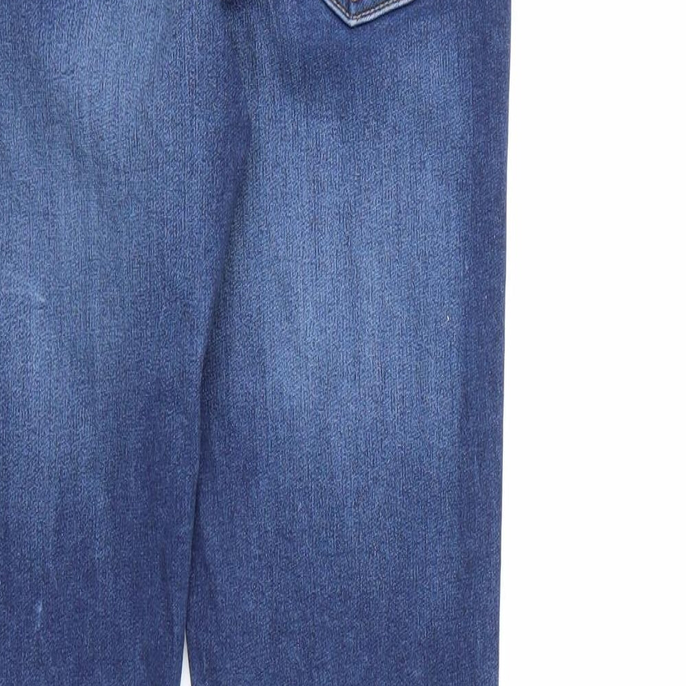 Denim co. Womens Blue  Denim Skinny Jeans Size 8 L28 in