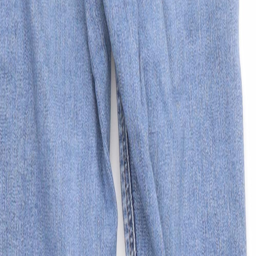 Topshop Womens Blue  Denim Skinny Jeans Size 23 in L29 in