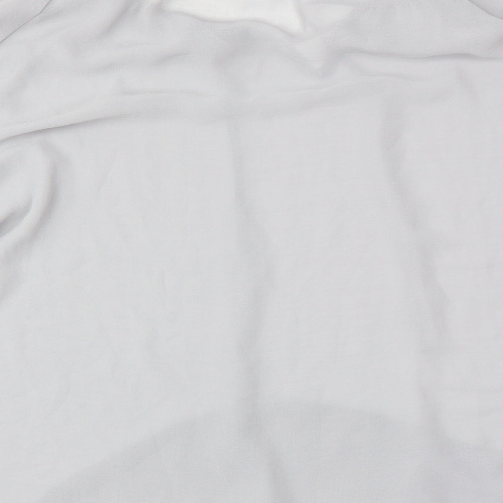 Womens UK Size Preworn Grey Basic Blouse