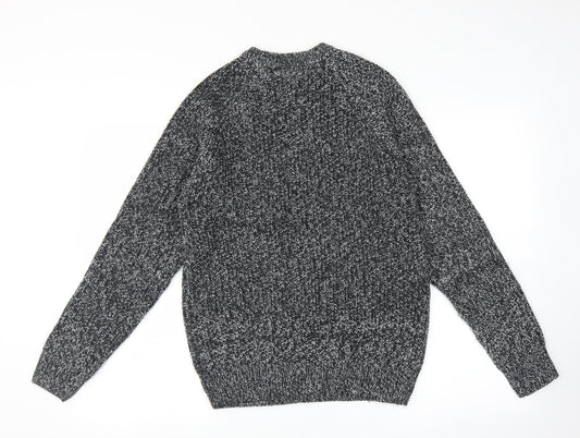 Cedar Wood State Mens Grey Pullover Jumper Size S