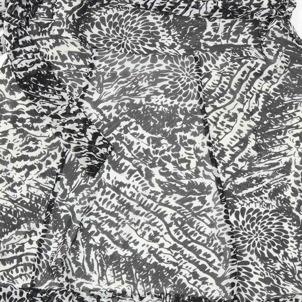 Matalan Womens Black A-Line Skirt Size 10