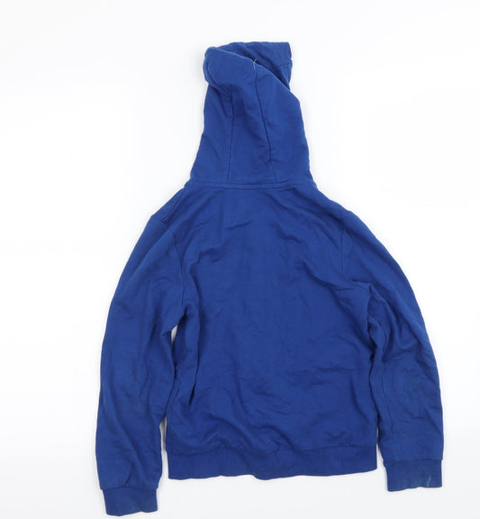 Nutmeg Boys Blue Full Zip Hoodie Size 7-8 Years