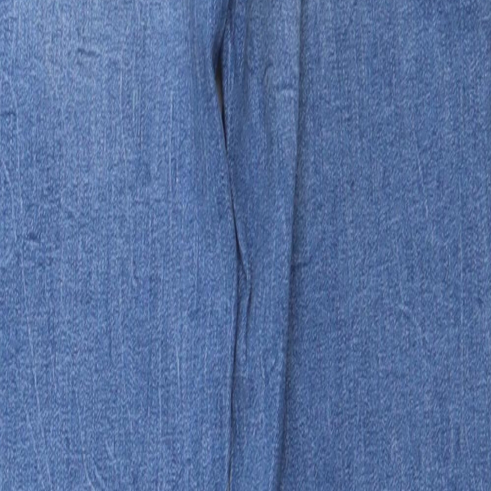 denim co Womens Blue Straight Jeans Size 12 L27 in