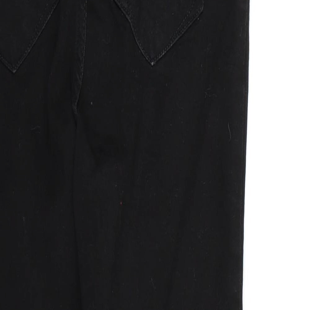 Denim & Co. Womens Black Skinny Jeans Size 10 L28 in