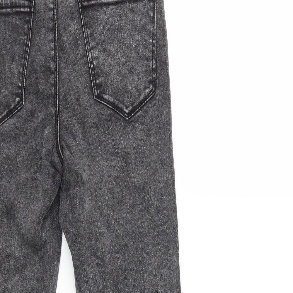 George Womens Grey Denim Skinny Jeans Size 8 L28 in