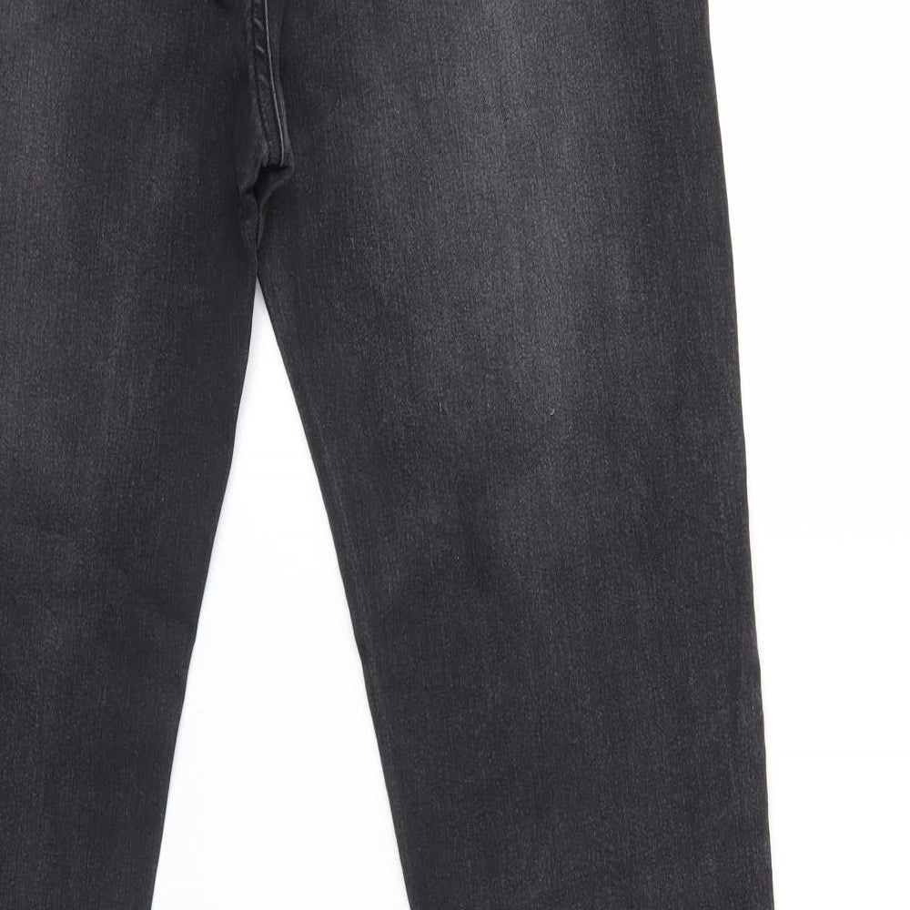 Select Womens Black Denim Skinny Jeans Size 14 L30 in